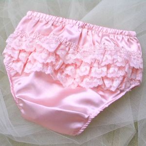 a pink satin frilly knickers 2